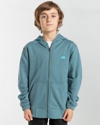 0 All Day - Zip-Up Hoodie for Boys Blue Z2FL12BIF1 Billabong