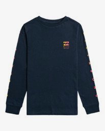 4 Unity - Long Sleeve T-Shirt for Boys Blue Z2LS12BIF1 Billabong