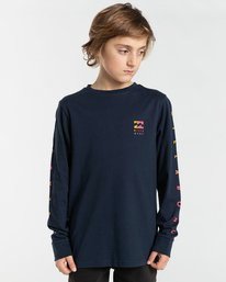 1 Unity - Long Sleeve T-Shirt for Boys Blue Z2LS12BIF1 Billabong