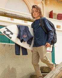0 73 - Chinos for Boys 8 - 14 Grey Z2PT11BIF1 Billabong