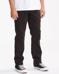 6 73 - Chinos for Boys 8 - 14 Black Z2PT11BIF1 Billabong