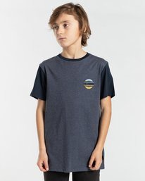 0 Montana - T-Shirt für Jungen Blau Z2SS16BIF1 Billabong