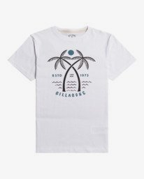 3 Double Head - T- shirt voor Jongens 8 - 14 White Z2SS20BIF1 Billabong