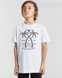 0 Double Head - T- shirt voor Jongens 8 - 14 White Z2SS20BIF1 Billabong