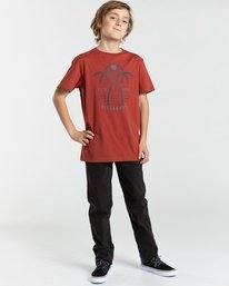 2 Double Head - Camiseta para Chicos 8 - 14 Azul Z2SS20BIF1 Billabong