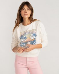 0 Island 73 - Sudadera Crop para Mujer  Z3CR12BIF1 Billabong