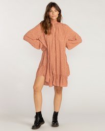 1 Morning Coffee - Robe pour Femme Marron Z3DR17BIF1 Billabong