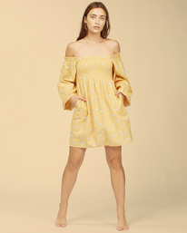 2 Wrangler Bellflower - Kleid f&uuml;r Frauen Blau Z3DR28BIF1 Billabong