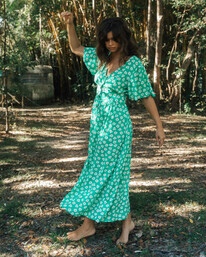 1 Wrangler Floral Dream - Robe midi pour Femme Violet Z3DR33BIF1 Billabong