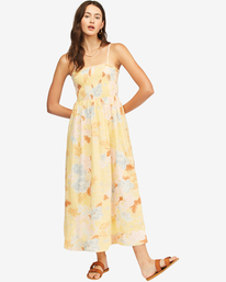 1 Baja Breeze - Maxi Dress for Women Yellow Z3DR40BIF1 Billabong