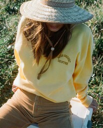 0 Wrangler Wayward - Sudadera para Mujer Amarillo Z3FL22BIF1 Billabong