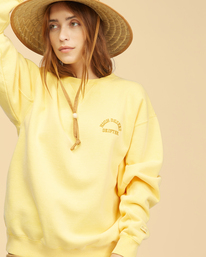 5 Wrangler Wayward - Sudadera para Mujer Amarillo Z3FL22BIF1 Billabong