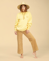 2 Wrangler Wayward - Sudadera para Mujer Amarillo Z3FL22BIF1 Billabong