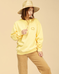 4 Wrangler Wayward - Sudadera para Mujer Amarillo Z3FL22BIF1 Billabong