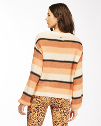 2 Seeing Double - Sudadera Crop para Mujer Marron Z3JP27BIF1 Billabong