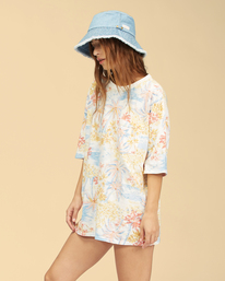 5 Wrangler Western Shores - T-Shirt f&uuml;r Frauen Braun Z3KT20BIF1 Billabong