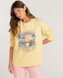 0 Off To The Beach - T-shirt manches longues pour Femme  Z3LS06BIF1 Billabong