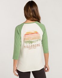 3 Eye Sea Sky - T-shirt manches longues pour Femme Vert Z3LS13BIF1 Billabong