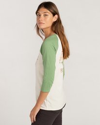 1 Eye Sea Sky - T-shirt manches longues pour Femme Vert Z3LS13BIF1 Billabong