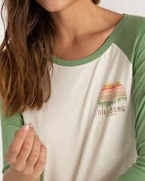 2 Eye Sea Sky - T-shirt manches longues pour Femme Vert Z3LS13BIF1 Billabong