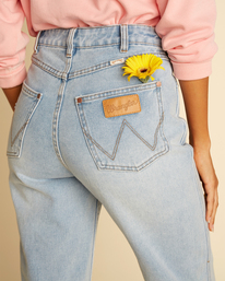 6 Wrangler She's Cheeky - Jean taille haute pour Femme Beige Z3PN04BIF1 Billabong