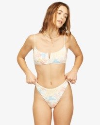 2 Wrangler Western Shore Havana - Braguita de bikini con cobertura mini para Mujer Marron Z3SB04BIF1 Billabong