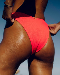 0 Summer High Havana - Skimpy Coverage Bikini Bottoms for Women Red Z3SB28BIF1 Billabong