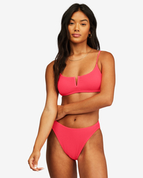 1 Summer High Havana - Skimpy Coverage Bikini Bottoms for Women Red Z3SB28BIF1 Billabong