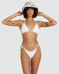 3 Sunrays Tie Side Hike - Braguita de bikini para Mujer Blanco Z3SB45BIF1 Billabong