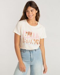 0 Sunset Block - T-Shirt for Women Brown Z3SS10BIF1 Billabong