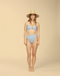 1 Wrangler Down With Denim - Underwire Bikini Top for Women Blue Z3ST02BIF1 Billabong