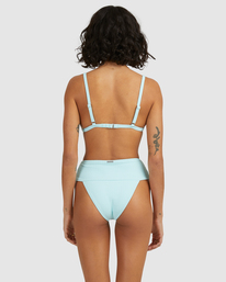 3 Sunrays - Top de Bikini Triangular Fijo para Mujer Azul Z3ST35BIF1 Billabong