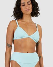 5 Sunrays - Top de Bikini Triangular Fijo para Mujer Azul Z3ST35BIF1 Billabong