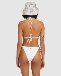 4 Sunrays Elongated Triangle - Top de bikini para Mujer Blanco Z3ST44BIF1 Billabong