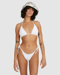 5 Sunrays Elongated Triangle - Top de bikini para Mujer Blanco Z3ST44BIF1 Billabong