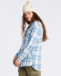 3 East Light - Long Sleeve Shirt for Women Blue Z3TP12BIF1 Billabong
