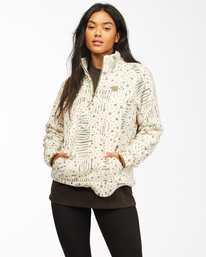 1 Boundary - Polaire pour Femme Blanc Z3WA02BIF1 Billabong