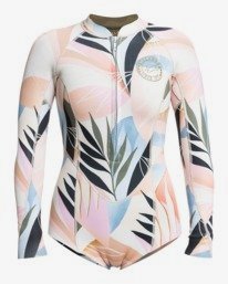 4 2mm Salty Dayz  - Springsuit Front Zip pour Femme Rouge Z42G16BIF1 Billabong