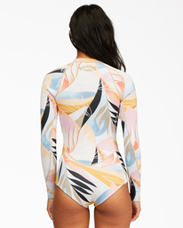 3 2mm Salty Dayz  - Springsuit Front Zip pour Femme Rouge Z42G16BIF1 Billabong
