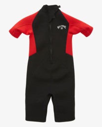 1 2/2m Intruder - Combinaison Back Zip pour B&eacute;b&eacute;s 2 - 7 Rouge Z42T91BIP2 Billabong