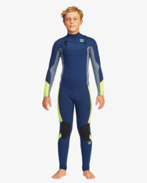 1 3/2mm Absolute  - Traje de Surf con Cremallera en el Pecho para Chicos 8 - 14 Azul Z43B13BIF1 Billabong
