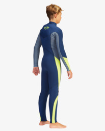 4 3/2mm Absolute  - Traje de Surf con Cremallera en el Pecho para Chicos 8 - 14 Azul Z43B13BIF1 Billabong