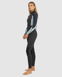 2 3/2mm Launch - Combinaison Back Zip pour Femme Gris Z43G92BIP2 Billabong
