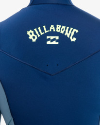 7 3/2mm Absolute 2021  - Neoprenanzug mit Reißverschluss auf der Brust für Männer Blau Z43M16BIF1 Billabong
