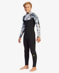 0 4/3mm Furnace Comp  - Neoprenanzug mit Reißverschluss auf der Brust für Jungen  Z44B10BIF1 Billabong