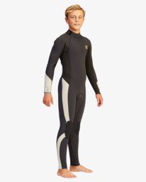 5 403 Absolute  - Traje de Surf con Cremallera en la Espalda para Chicos 8 - 14 Negro Z44B12BIF1 Billabong