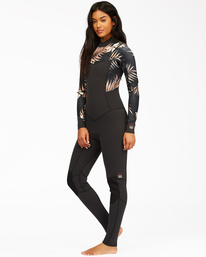 1 4/3mm Salty Dayz - Chest Zip Wetsuit for Women Black Z44G10BIF1 Billabong