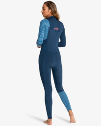 2 4/3mm Synergy  - Wetsuit met een Borstrits voor Dames Blue Z44G14BIF1 Billabong