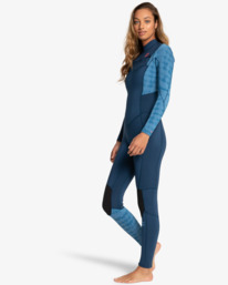 1 4/3mm Synergy  - Wetsuit met een Borstrits voor Dames Blue Z44G14BIF1 Billabong