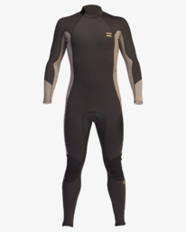 1 4/3mm Absolute 2021  - Traje de Surf con Cremallera en la Espalda para Hombre Verde Z44M17BIF1 Billabong